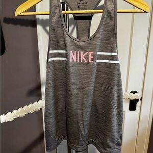 Nike Dri-FIT Gray Athletic Tank